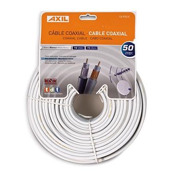 Cable Coaxial Tv 19vat-c Blanco 50 M Engel M117106