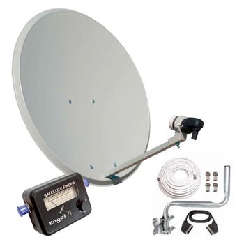 Kit Parabolica Engel Antena 60cm + Lnb + Localizador