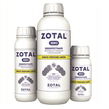 Zotal Zero Desinfectante De Uso Doméstico E Industrial Con Olor A Limón 250 Ml
