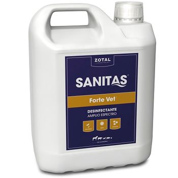 Desinfectante De Amplio Espectro Sanitas Forte Vet 5 L