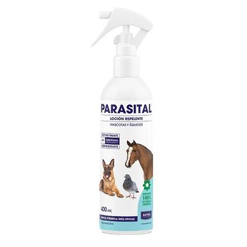 Parasital Loción Repelente Antiparasitaria Para Perros, Animales De Compañía Y Équidos. Bote 400 Ml