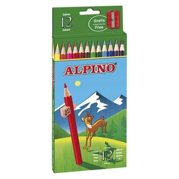 12 Lapices Alpino Carton