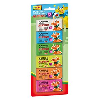 Alpino Dp000936 - Blister 6 Unidades De Plastilina