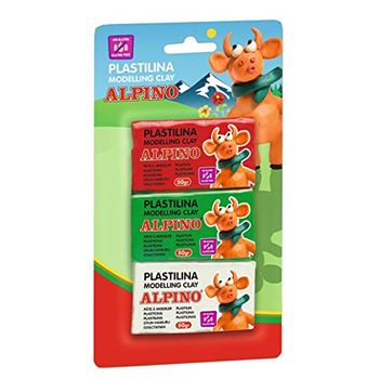 Alpino Dp000116 - Blister 3 Unidades De Plastilina