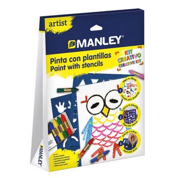 Superpack Manley Pinta Con Plantillas