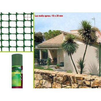 Tela Plastico Verde C-123/100 Cuadranet