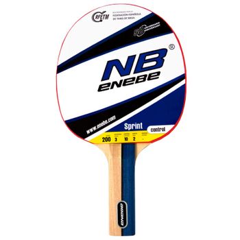 Pala Ping Pong Enebe Select Team 600 - Blanco/Multicolor - Pala Enebe  Select Team 600 790818