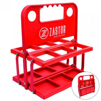 Botellero Plegable Zastor Moe-6 Rojo