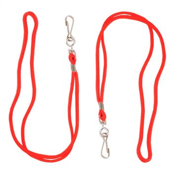 Pack 2 Cordones Silbato Zastor Neck Rojo