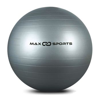 Pelota Fitness Gigante Max Sports Sena 75 Cm Gris