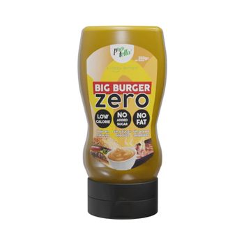 Protella - Salsa Big Burger Zero 350 G - Salsa Para Hamburguesas Baja En Calorías