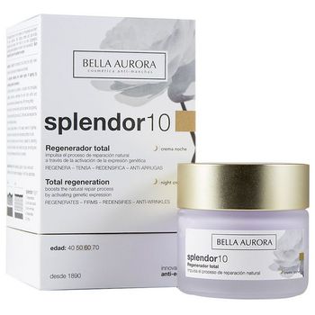 Crema De Noche Splendor 10 Bella Aurora (50 Ml)