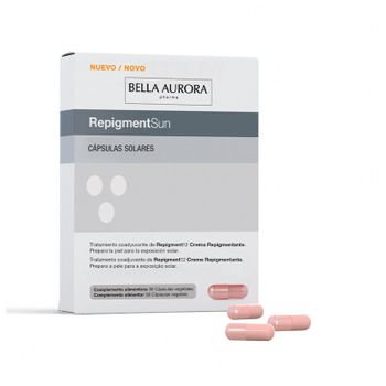 Bella Aurora Repigment Sun 30 Cápsulas