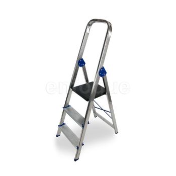 Escalera Profesional De Aluminio De Apoyo Extensible Con Barra  Estabiliadora 2 X 7 Peldaños Serie Top con Ofertas en Carrefour