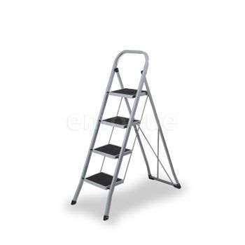 Taburete-escalera Industrial De Aluminio Plegable 3 Peldaños Sin Barandilla  Serie K-fold con Ofertas en Carrefour