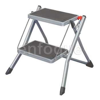 Escalera Profesional De Aluminio De Apoyo Extensible Con Barra  Estabiliadora 2 X 7 Peldaños Serie Top con Ofertas en Carrefour