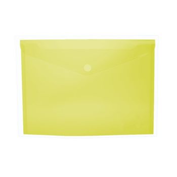 Carpeta Grafoplas Tamaño A4 Tipo Broche Amarillo