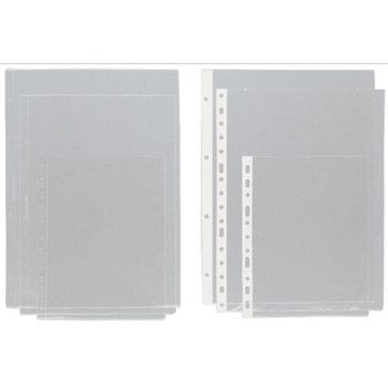 Grafoplas Fundas A4 Multitaladro 16 Pvc Transparente -100u-