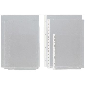 Grafoplas Fundas Para Planos A4 Sin Taladros Pvc Transparente -100u-