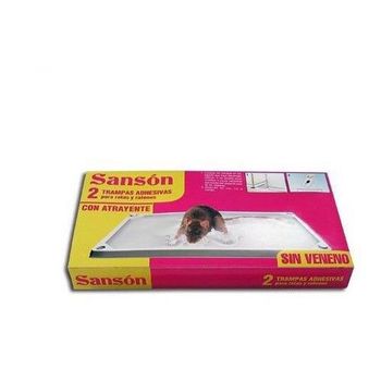 Trampas Adhesivas Sanson Para Ratas Y Ratones (pack 2 Uds)