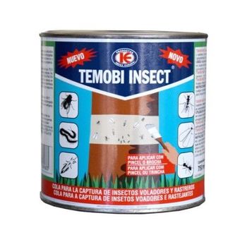 Cola Temobi Insect 750ml Para El Control De Insectos Voladores Y Rastreros