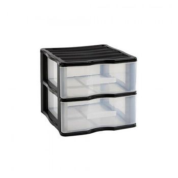 Organizador De Cajones Multiusos Transparente Plástico 24 X 5,5 X 15,8 Cm  (36 Unidades) con Ofertas en Carrefour