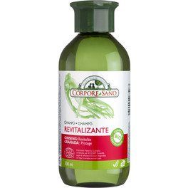 Corpore Sano Champu Revitalizante Ginseng Y Granada 300 Ml Bio