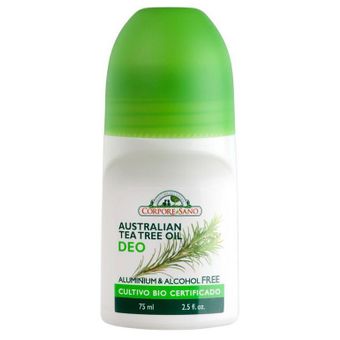 Corpore Sano Desodorante Roll On Con Aceite De Árbol Del Té Australiano 75 Ml