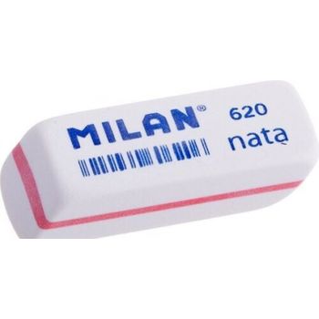 C/20 Gomas De Borrar Nata 620 Biseladas Pequeñas Milan