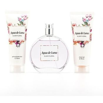 Agua De Luna Set Elixir Floral Eau De Toilette 3 Piezas