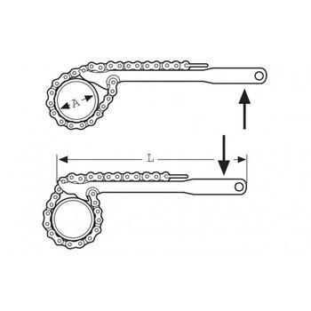 Llave De Cadena - Super-ego 115 Mm 10712..