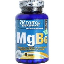 Victory Endurance Mgb6 90 Cápsulas - Magnesio Con Vitamina B6 - Ideal Para Evitar Calambres