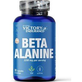 Victory Beta Alanine - 90 Caps  Aumenta La Resistencia, Mejora La Contracción Muscular Y Retrasa La Fatiga.