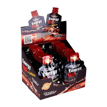 Victory Endurance - Energy Up! Con Cafeína Gel 24 Geles X 40 Gr -  Sabor: Cola