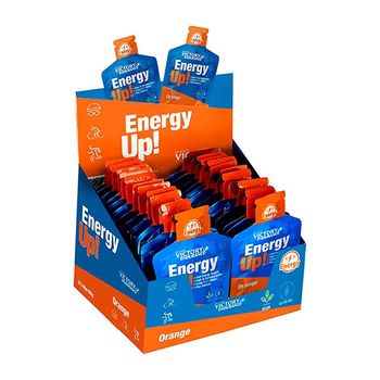 Victory Endurance - Energy Up! Sin Cafeina Gel 24 Gel X 40 Gr -  Sabor: Naranja