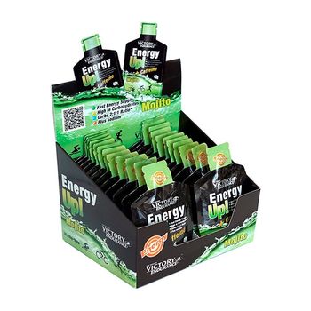 Victory Endurance - Energy Up! Con Cafeína Gel 24 Geles X 40 Gr -  Sabor: Mojito