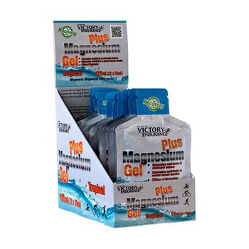 Victory Endurance - Magnesium Gel Plus 12 X 35 Ml - Reductor De Calambres -  Sabor: Tropic