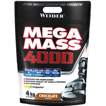 Weider Mega Mass 4000 4 Kg - Para El Crecimiento Muscular