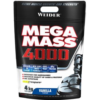 Weider Mega Mass 4000 4 Kg - Para El Crecimiento Muscular