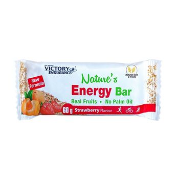 Victory Endurance - Barrita Nature's Energy - 1 Barrita X 60 G -  Sabor: Fresa