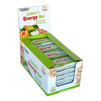 Victory Endurance - Barrita Nature's Energy - Estuche 24 X 60 G -  Sabor: Manzana