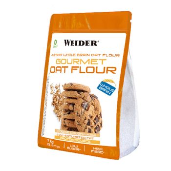 Weider - Gourmet Oat Flour 1 Kg - Harina De Avena -  Sabor: Cookies And Cream