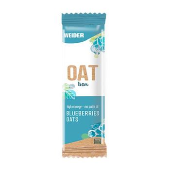 Weider - Oat Bar - 1 X 60 G - Barritas Enegética De Avena -  Sabor: Arándanos