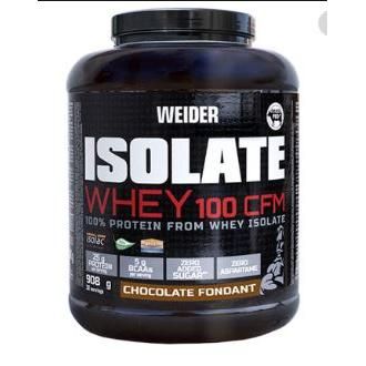 Isolate Whey 100 Cfm Choco Fondant 908 G Weider