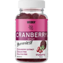 Weider Cranberry Gummies - Extracto De Arándono Rojo 60 Gom