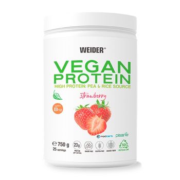 Weider - Vegan Protein 750 G - Proteínas De Guisante (pisane C9) Y Arroz De Alta Calidad -