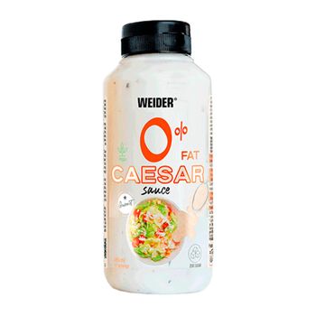 Weider - Salsas 0 % 265 Ml - Salsa Zero Grasas -  Sabor: César