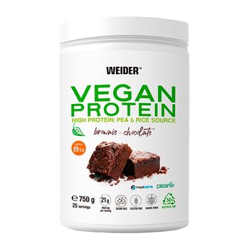 Weider - Vegan Protein 750 G - Proteínas De Guisante (pisane C9) Y Arroz De Alta Calidad -