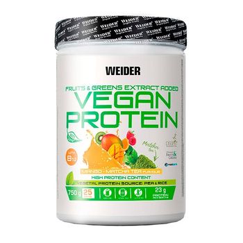 Weider - Vegan Protein 750 G - Proteínas De Guisante (pisane C9) Y Arroz De Alta Calidad -