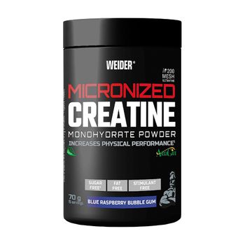 Weider - Creatine Monohydrate Powder 300 G - Creatina De Fácil Absorción -  Sabor: Chicle